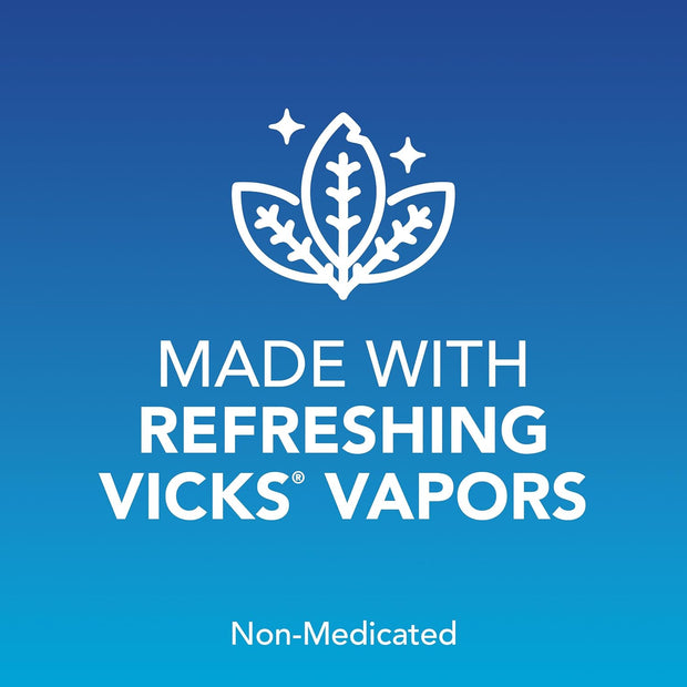 Vicks VapoInhaler, Portable Nasal Inhaler, Non-Medicated, Soothing Vapors, Menthol Scent, 1 Count