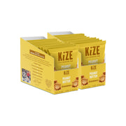 KiZE Energy Bars - Peanut Butter Honey - Gluten Free, Dairy Free, Non-GMO, and High Protein Meal Replacement Energy Bars, Clean and Simple Food Ingredients - 7g High Protein Snacks, (10 Count)