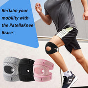 Knee Brace for Women/ Men, 2025 New Upgraded Extended Edition Knee Braces, Adjustable Knee Support, Patellar Tendon Support Strap, Knee Wraps for Pain Relief for Meniscus Tear Knee Pain Arthritis Pain Injury Recoverys(Gray)