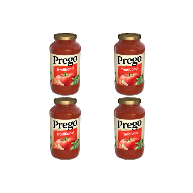 Prego Pasta Sauce, Italian Tomato Sauce with Roasted Garlic & Herbs, 24 Ounce Jar