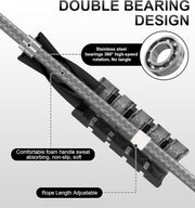 Jump Rope for Women Men, Fitness Jumprope for Women Workout, Adjustable Adult Exercise Skipping Rope