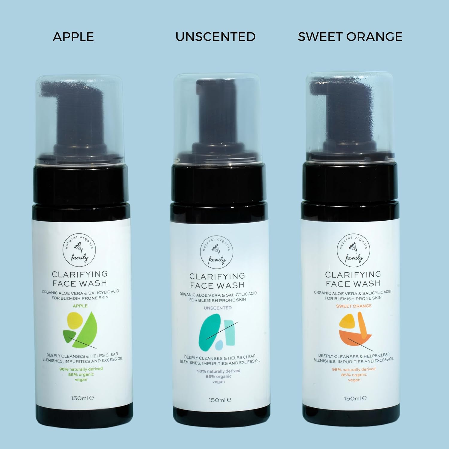 Clarifying Face Wash with Salicylic Acid - Facial Cleanser for Oily, Normal, and Combination Skin - Exfoliating, Pore Minimizing Formula for Teens