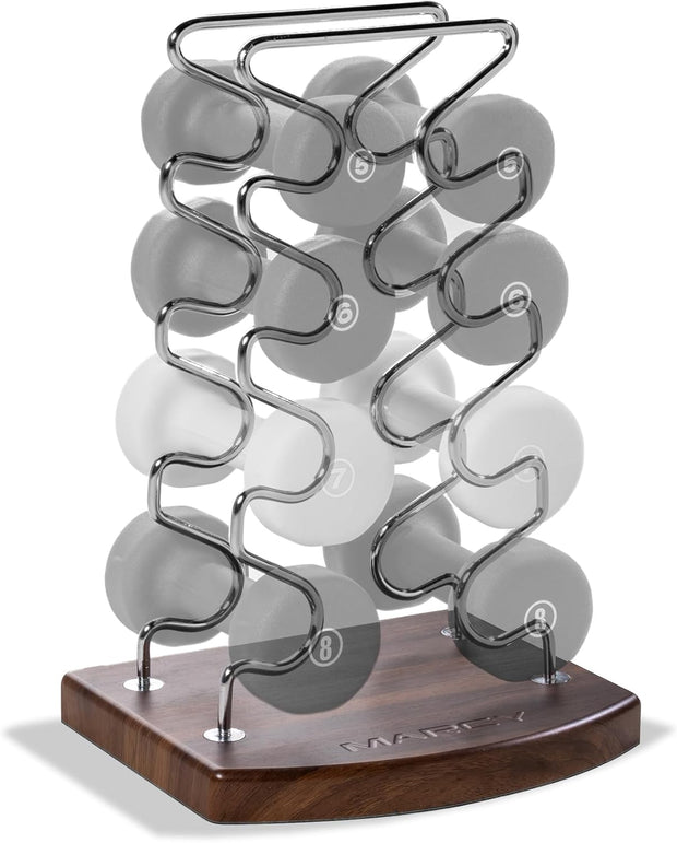 Marcy Strength Training Dumbbell Rack, Wire Frame Minimalist Dumbbell Storage