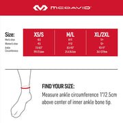 McDavid Ankle Brace, Low Profile Lace-Free Phantom Ankle Braces for Men Basketball and more. Lightweight Design, Advanced Strapping & Flex-Support