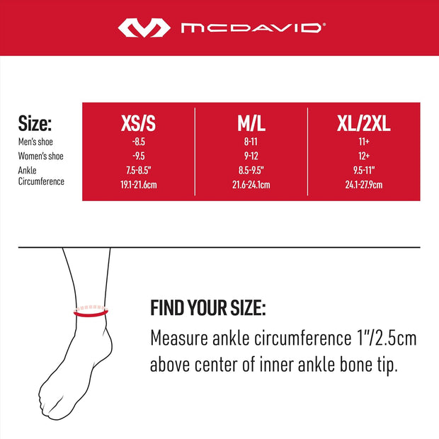McDavid Ankle Brace, Low Profile Lace-Free Phantom Ankle Braces for Men Basketball and more. Lightweight Design, Advanced Strapping & Flex-Support