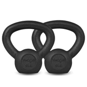 Yes4All 5-80 lbs Cast Iron Kettlebell for Dumbbell Weights Exercises, Gym, Full Body Home Workout Equipment, Push up, Grip and Strength Training