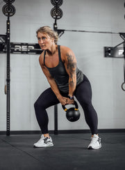 REP Fitness Single Kettlebells 5lb to 50lb Range, Cast Iron, Strength Training, Adjustable Weight, Power Workout Equipment, Home Gym, Free Weights, Dumbbell Alternative, Exercise, Men, Women