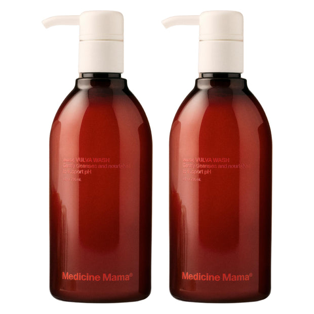 Medicine Mama's Apothecary Vmagic Gentle Feminine Wash pH Balanced to Cleanse and Rejuvenate Intimate Skin with Chamomile, Collagen, Vitamin E and Sage – Hormone Free — 4 oz