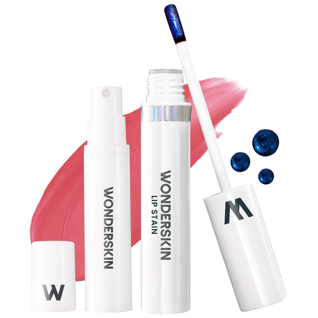 Wonderskin Wonder Blading Lip Stain Peel Off Masque - Long Lasting, Waterproof and Transfer Proof Nude Lip Tint, Matte Finish Peel Off Lip Stain (Whimsical Masque)