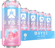 RYSE Fuel Energy Drink - Variety Pack - Sugar Free, Gluten Free & Vegan - 200mg Natural Caffeine, Taurine & Choline for Focus & Energy - No Artificial Colors - 16 fl oz Cans (12-Pack)