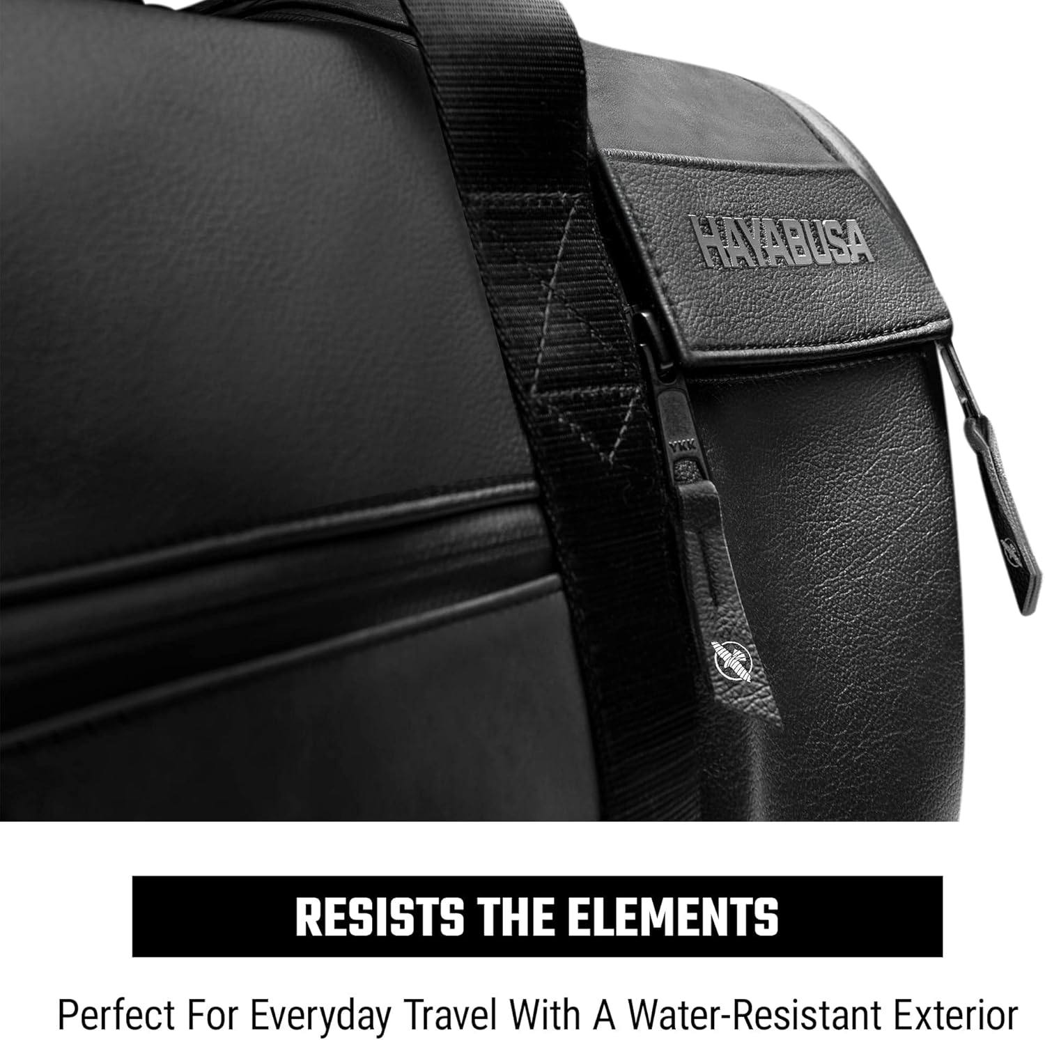 Hayabusa Elite Boxing Duffle Bag - 35 Liters, Black