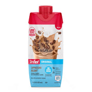 SlimFast Meal Replacement Shake, Original Cappuccino Delight, No Added Sugar, Meal Replacement Shakes, 10g Ready to Drink Protein, 5g Fiber, 25 Vitamins and Minerals, 11 Fl. Oz, 12 Count