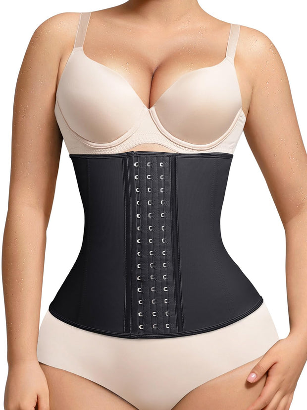 Waist Trainer for Women Latex Underbust Waist Cincher Corset, Tummy Control Corset Sport Girder Hourglass Body Shaper