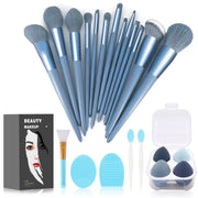 Makeup Brushes 22 Pcs Makeup Kit,Foundation Brush Eyeshadow Brush Make up Brushes Set (Green, 22 Piece Set)