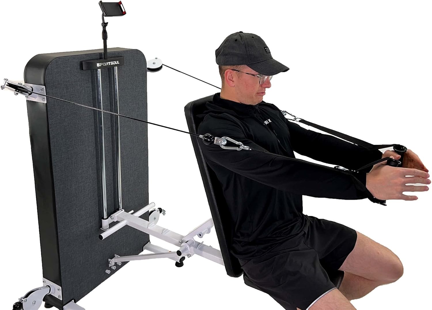Home Gym Toning Gym Total Body Workout,White,Grey (GWY009)