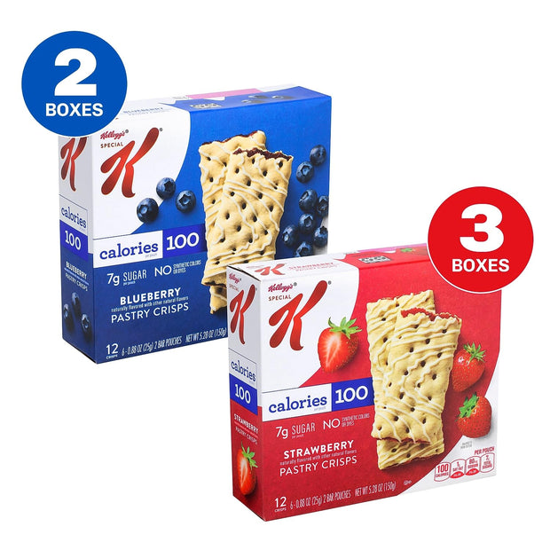 Kellogg's Special K Pastry Crisp 2 Pastry Crispper Pouch 30/0.88 Oz Net Wt 26.4 Oz,, ()