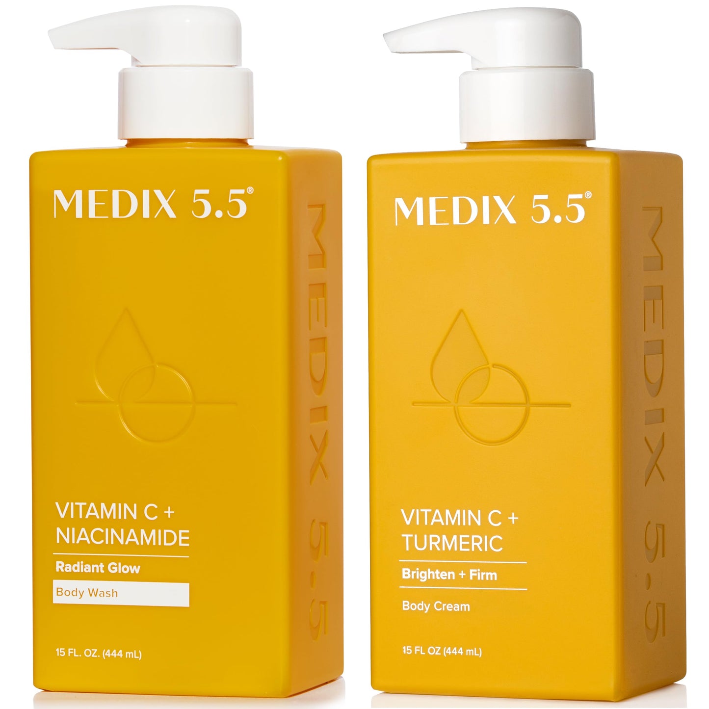 Medix 5.5 Glycolic Acid + Lactic Acid Exfoliating Body Wash Gel | KP Bump Eraser | AHA Exfoliant Skin Care Body Cleanser | Keratosis Pilaris & Acne | Anti Aging AHA Foaming Body & Face Wash, 15 Fl Oz