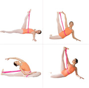 Zenmarkt Ballet Stretch Bands for Flexibility and Strength - Stretch Bands Ideal to Have as Dance Equipment in Every Competition - Suitable for Gymnastics, Cheerleading, and Pilates Training
