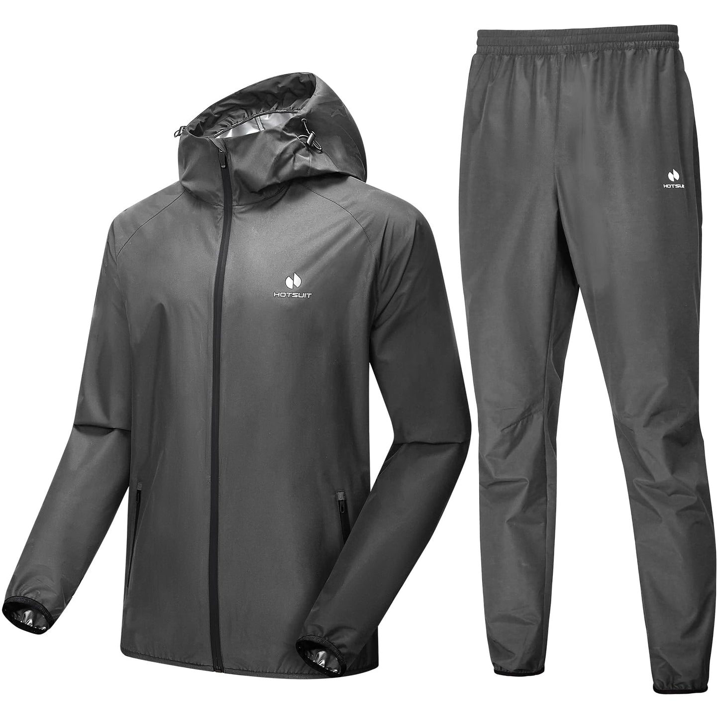 HOTSUIT Sauna Suit for Men Weight Loss Sweat Suit Boxing Exercise Sweat Sauna Jacket Pants