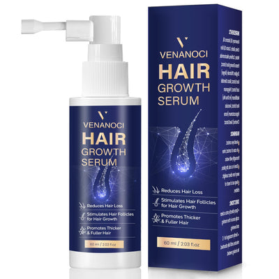 VENANOCI Hair Growth Oil Spray: with Rosemary, Biotin, Batana Oil & Rice Water – Natural Anti-Hair Loss Treatment for Thinning Hair – Promotes Thicker, Fuller Hair for Women & Men – All Hair Types