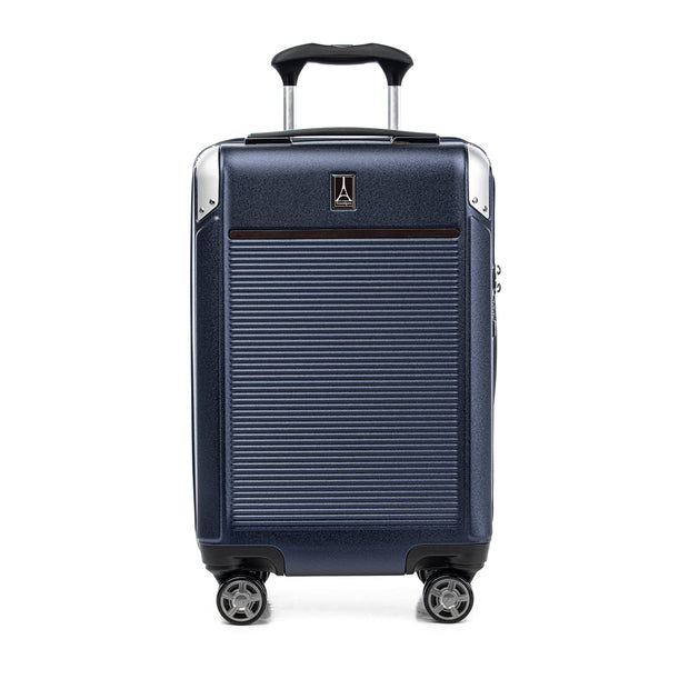 Travelpro Platinum Elite Hardside Expandable Checked Luggage, 8 Wheel Spinner, TSA Lock, Hard Shell Polycarbonate Suitcase, True Navy Blue, Checked Large 28-Inch
