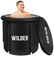 Wilder XL Ice Bath Cold Plunge – 86 Gallon Portable Ice Bath Tub for Recovery and Cold Water Therapy – Triple Insulated