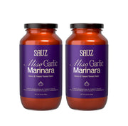 Sauz | Summer Lemon Marinara Pasta Sauce, 25 Oz Jar (4-Pack), Fresh Citrus Zest, Gluten-Free, Non-GMO, Multi-Use Tomato Sauce with Clean Ingredients – Small Batch Fresh Tomato Sauce