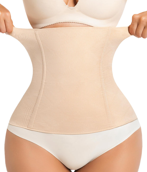 sellto Waist Trainer for Women Tummy Control Postpartum Recovery Belt Waist Cincher Body Shaper
