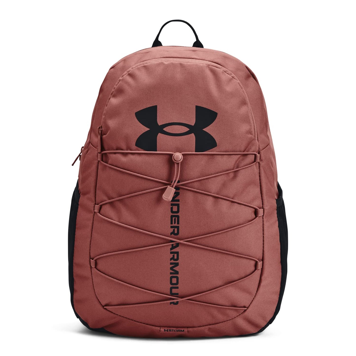 Under Armour Unisex-Adult Hustle Sport Backpack , Black (001)/Silver , One Size Fits All