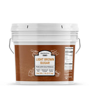 Unpretentious Light Brown Sugar, 1 Gallon, Made With Cane Molasses, Perfect For Desserts, Meat & Fruit (112 Ounce)