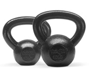 Yes4All Kettlebell Cast Iron Sets 5 - 10 - 15 - 20 - 25 - 30 lbs, Multi-Level from Beginners to Pros Kettlebell Set for Strength Training & Home Gym Equipment