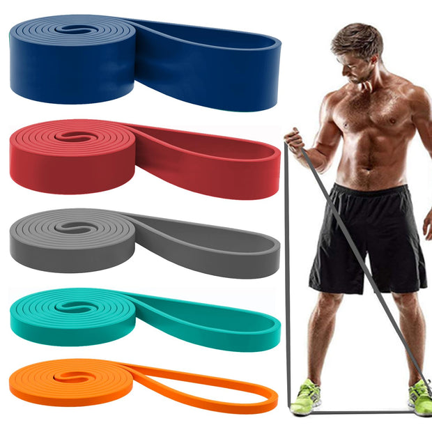Resistance Bands, Pull Up Assist Bands - Workout Bands, Eexercise Bands, Long Resistance Bands Set for Working Out, Fitness, Training, Physical Therapy for Men Women