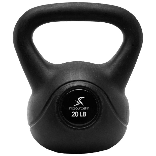 ProsourceFit Vinyl Plastic Kettlebell from 10, 15, 20, 25, 30 and 35 lbs