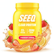 SEEQ Supply Clear Whey Protein Powder - 22 Servings, 22g Protein Per Serving - Sour Green Apple