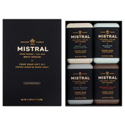 Mistral Cedarwood Marine Luxury Bar Soap for Men | Men’s Natural Soap Bar | Paraben, Phthalates Free | Moisturizing & Triple-Milled Natural Soap for Men - Made in France | Large, 8.8 oz