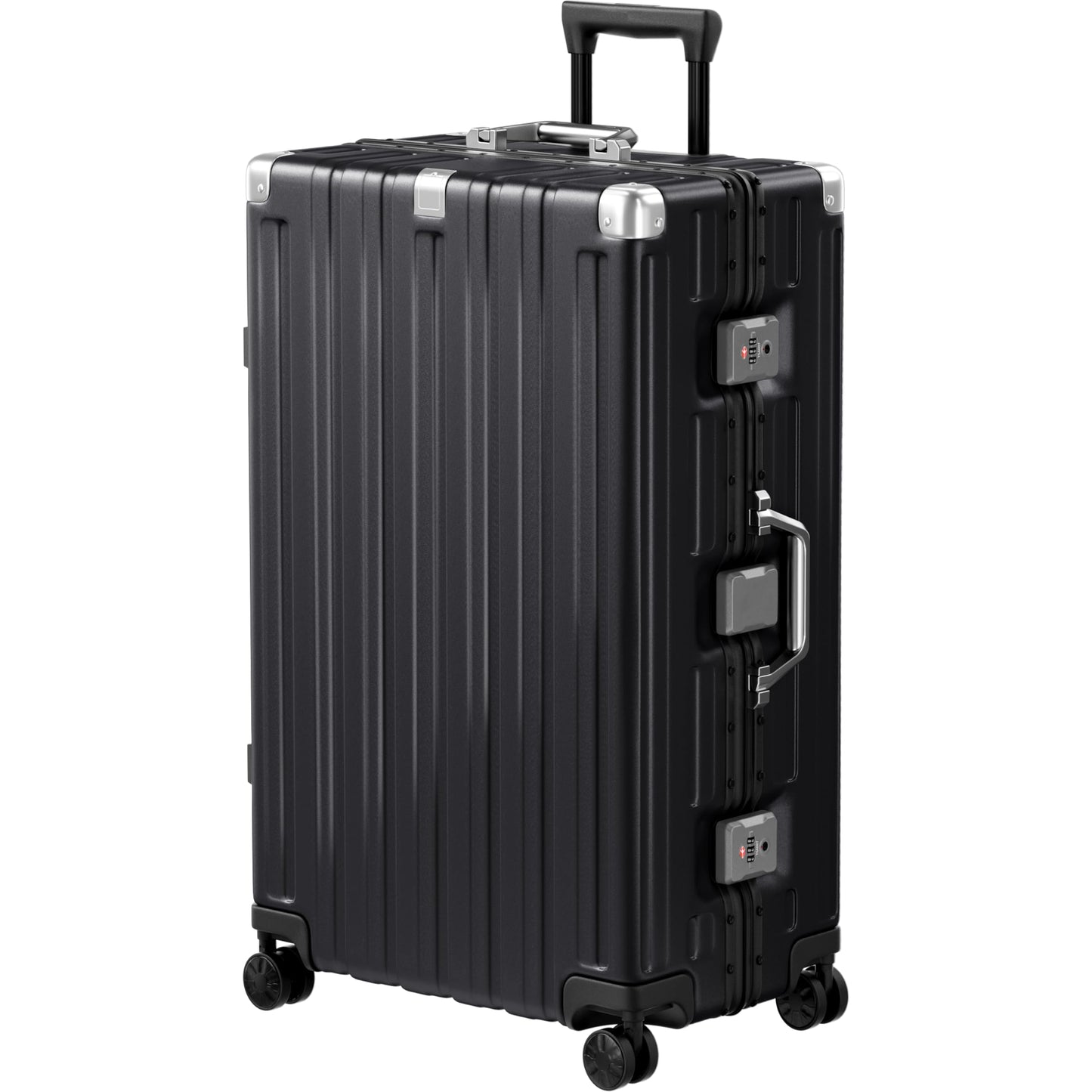 Krute Luggage Set 2 Pieces 20 28 Inch Aluminum Frame Carry on Luggages TSA Lock No Zipper Checked Suitcase with Spinner Wheels Lightweight PC Shell Hardside Suitcases