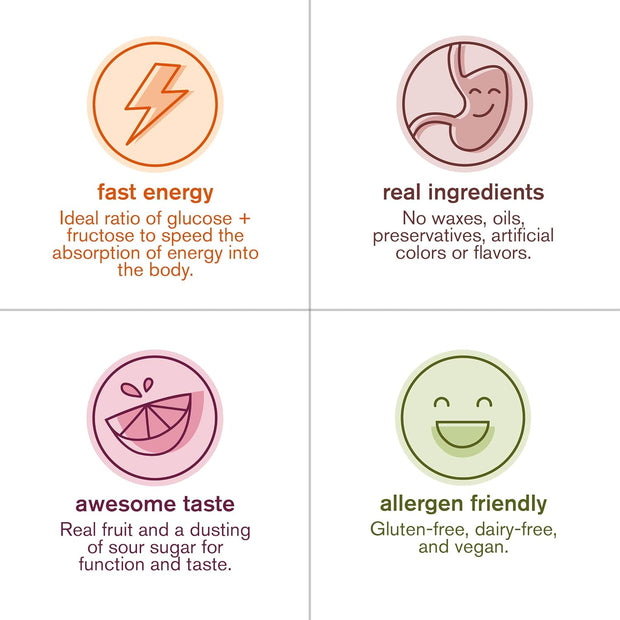 Skratch Labs Energy Chews | Gummies for Running, Cycling, and Sports Preformance | Gel Alternative | Variety Pack (10 Pack) | Gluten Free, Vegan