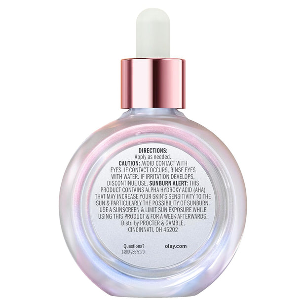 Olay Super Serum - Niacinamide, Vitamin C & E, Collagen Peptide, AHA - 5-in-1 Skin Care Benefits for Face - Healthy Glow, Brightening, Hydrating, Smoothing, Firming, Evens Tone, Anti-Aging, 1.7 Oz