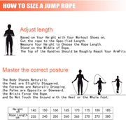 Redify Jump Rope,Jump Ropes for Fitness for Women Men and Kids,Speed Jumping Rope for Workout with Ball Bearings,Adjustable Skipping Rope for Exercise&Slim Body at Home School Gym