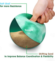 Yes4All Weighted Toning Balls for Exercise, Soft Medicine Balls for Exercise, Pilates, Yoga, Balance, Flexibility, 2-10lbs