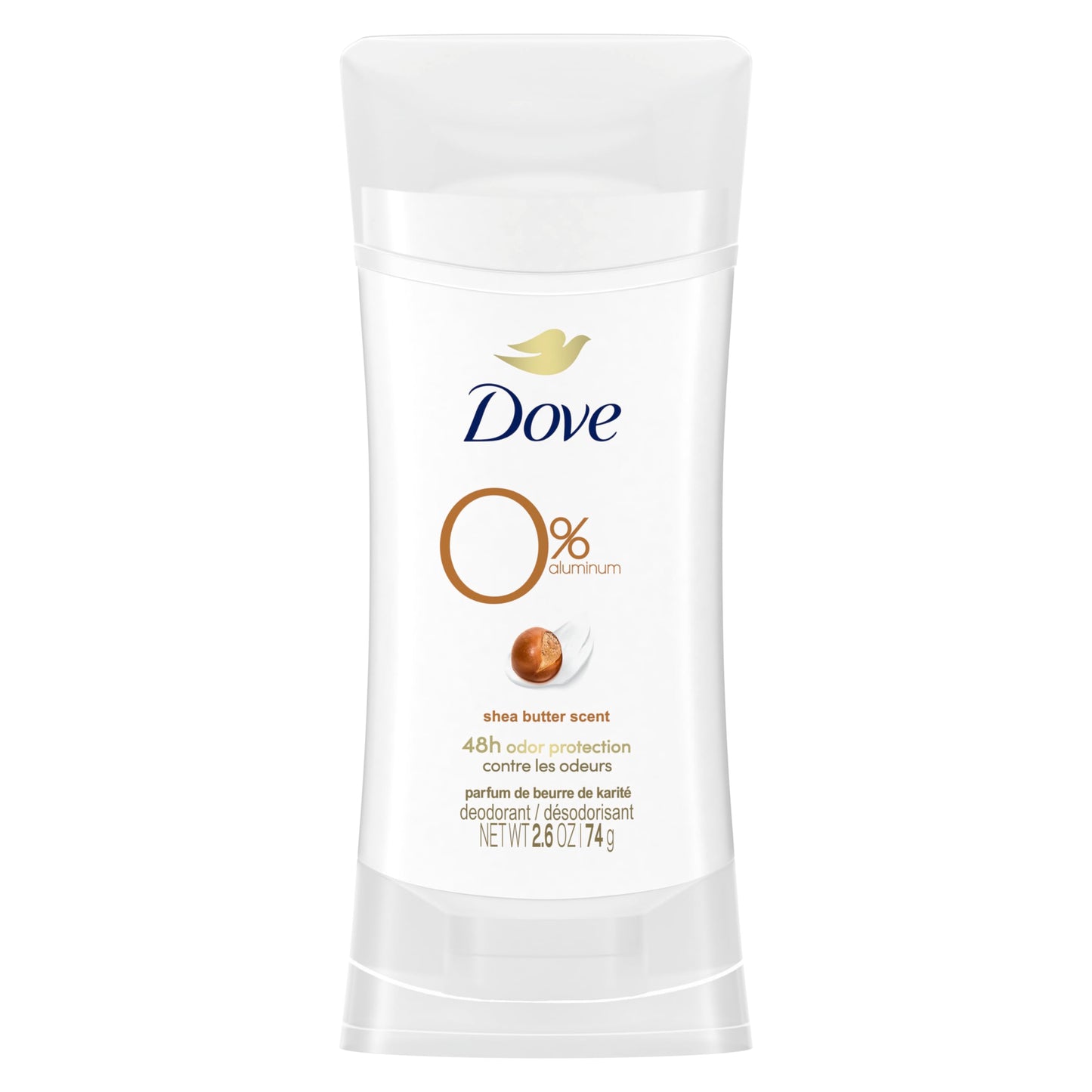 Dove Aluminum Free Deodorant for Women 3 Count Coconut and Pink Jasmine 72 hour odor protection 2.6 oz