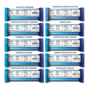 Pure Protein Bars Variety Pack | 10 flavors | High Protein, Nutritious Snacks to Support Energy, Low Sugar, Gluten free. (Bundled for you by Mix it up)