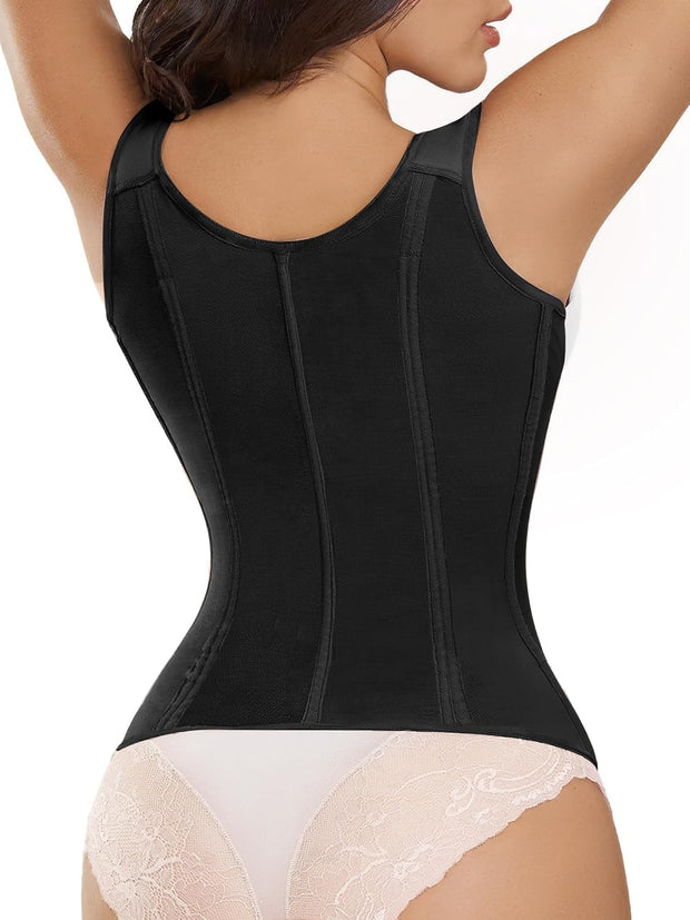 SHAPERX Waist Trainer Corset for Women Tummy Control Sport Girdle Hourglass Waist Cincher Body Shaper with Steel Boned