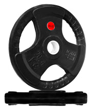 Olympic Cast Iron Plate for Strength Training and Weightlifting, Pairs, Sets or Set with Barbell, Multiple Sizes