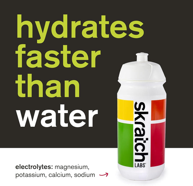 Skratch Labs Hydration Packets - Hydration Drink Mix, Variety Pack (20 Single Serving Packets) - Electrolyte Powder Developed for Athletes and Sports Performance, Gluten Free, Vegan, Kosher