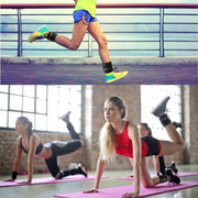 Sportneer Adjustable Ankle Weights 1 Pair 2 4 6 8 10 Lbs Leg Weight Straps for Women Men, Weighted Ankle Weights Set for Gym,Fitness, Workout,Walking, Jogging,1-5 lbs Each Ankle, 1 Pair 2-10 lbs