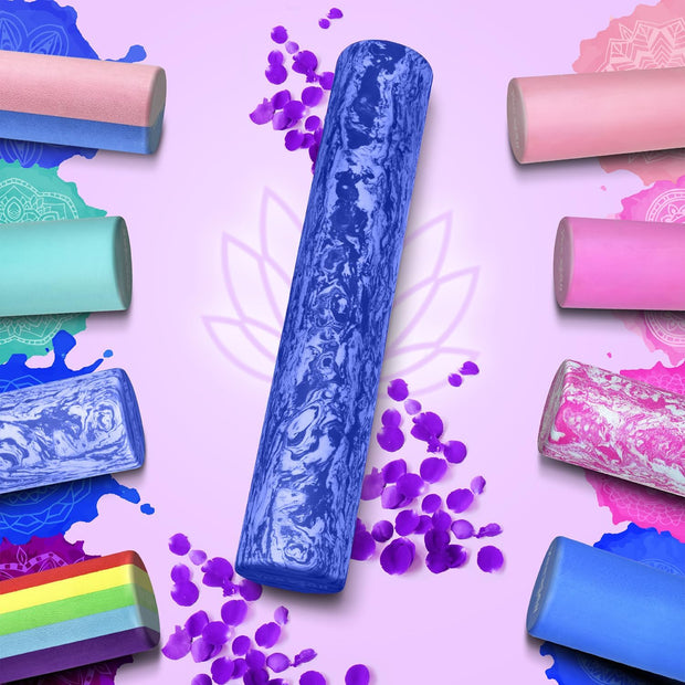 Yes4All EVA Firm Foam Roller for Back - Round Back Roller for Exercise, Yoga & Pilates 12/18/24/36 inch