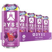RYSE Fuel Energy Drink - Variety Pack - Sugar Free, Gluten Free & Vegan - 200mg Natural Caffeine, Taurine & Choline for Focus & Energy - No Artificial Colors - 16 fl oz Cans (12-Pack)