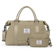 Travel Duffel Bag,Sports Tote Gym Bag,Shoulder Weekender Overnight Bag for Women