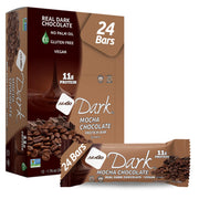 NuGo Dark Chocolate Chocolate Chip, 12g Vegan Protein, 200 Calorie, Gluten Free, 24 Count